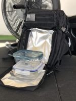 compartimento comida mochila elitex training negra