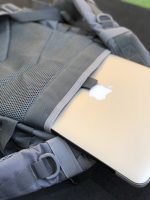 compartimento portatil mochila elitex training gris 25l