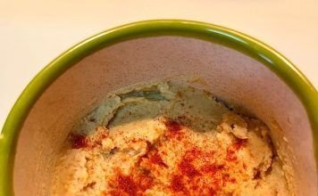 hummus casero de garbanzos