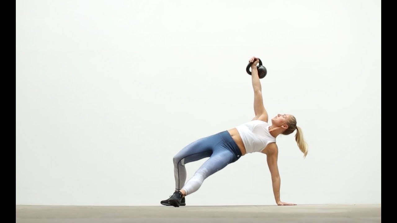 Ejercicios con kettlebell online crossfit