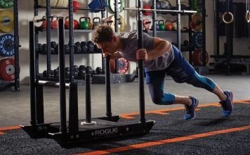 sled push crossfit empuje de trineo