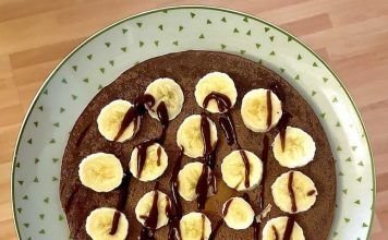 tortitas de avena y cacao puro